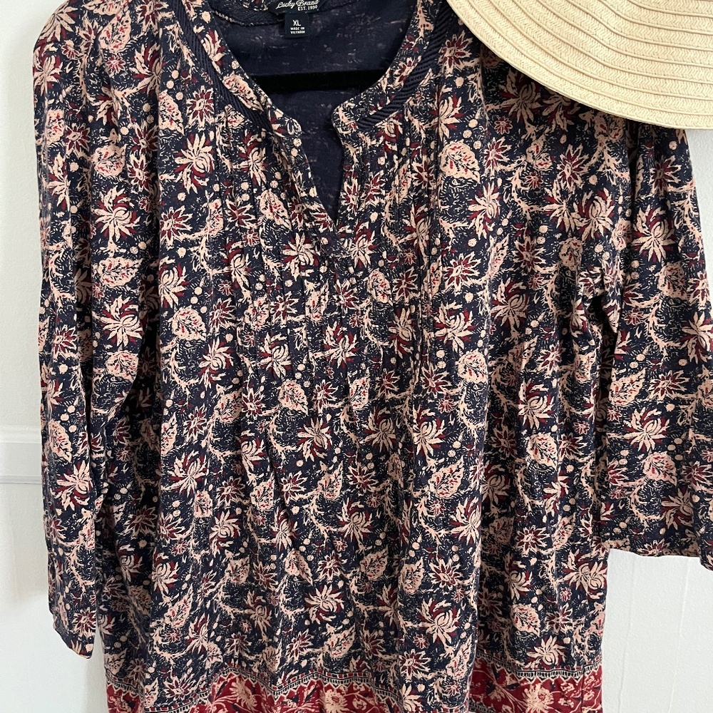 Boho Lucky Brand shirt